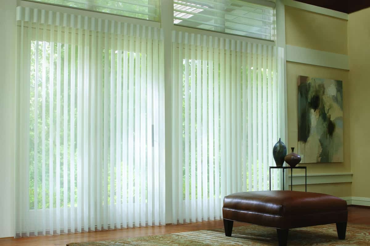 Luminette® Privacy Sheers Brunswick, Georgia (GA) sheer vertical blinds and hardwood shutters embrace natural light.