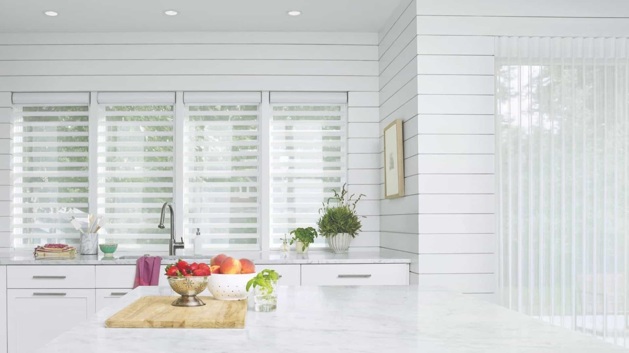 Sheer Shades, Sheer Blinds for Windows, Hunter Douglas Pirouette® Sheer Shades near Brunswick, Georgia (GA)